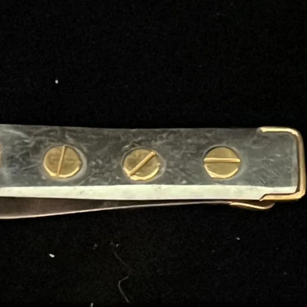 Silver Tone Money Clip